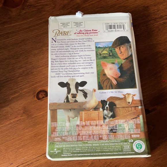 Babe original VHS movie - Picture 3 of 3